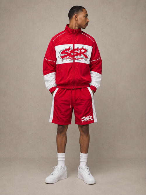 Crimson Motion Tracksuit